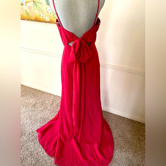 JJsHOUSE CINNAMON ROSE FLOOR-LENGTH SPECIAL OCCASION DRESS PLUS SIZE 14 🌟NWT🌟 - Picture 8 of 16